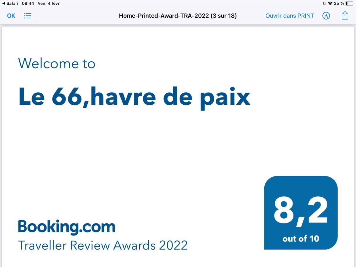 Le 66,Havre De Paix Marselha Exterior foto